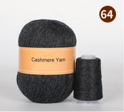 hand-woven thread 21s/3 medium and thick high-matching cashmere yarn, knitted wool ball