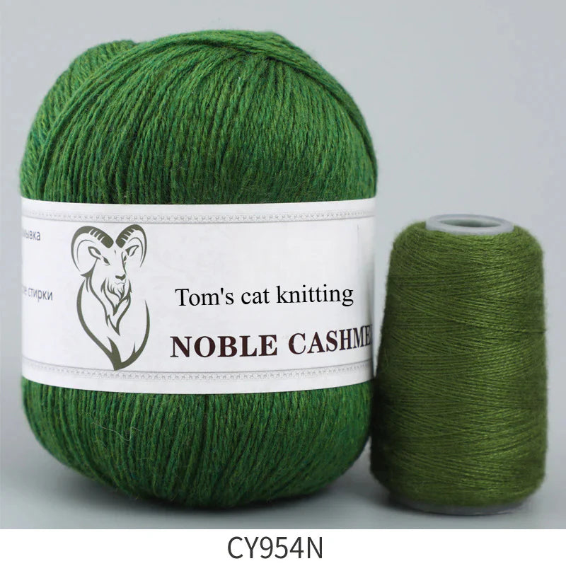 High-grade cashmere thread, medium and rough hand-knitted 16 three-strand wool, autumn and winter wool blended