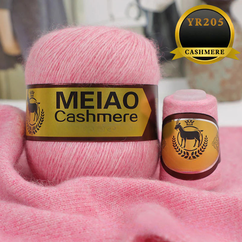 genuine high-end American and Australian platinum pure cashmere 6 + 6 boutique medium and rough hand-woven elastic sweater