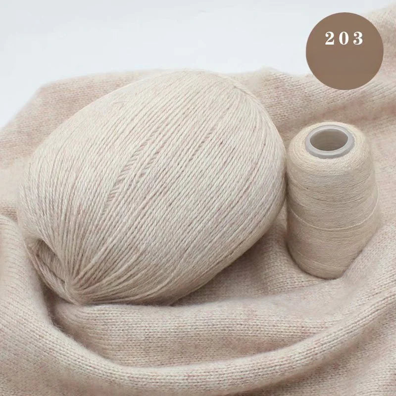 Fleece emperor 6 + 6 cashmere yarn woven hand knitted cashmere thread scarf thread hat significant other thread