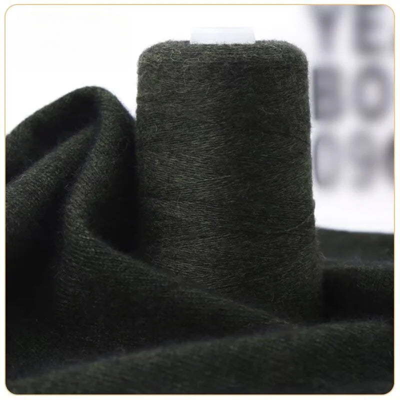 Two strands of cashmere thread, genuine cashmere thread 100 woven hand-woven scarf yarn, pure DIY wool