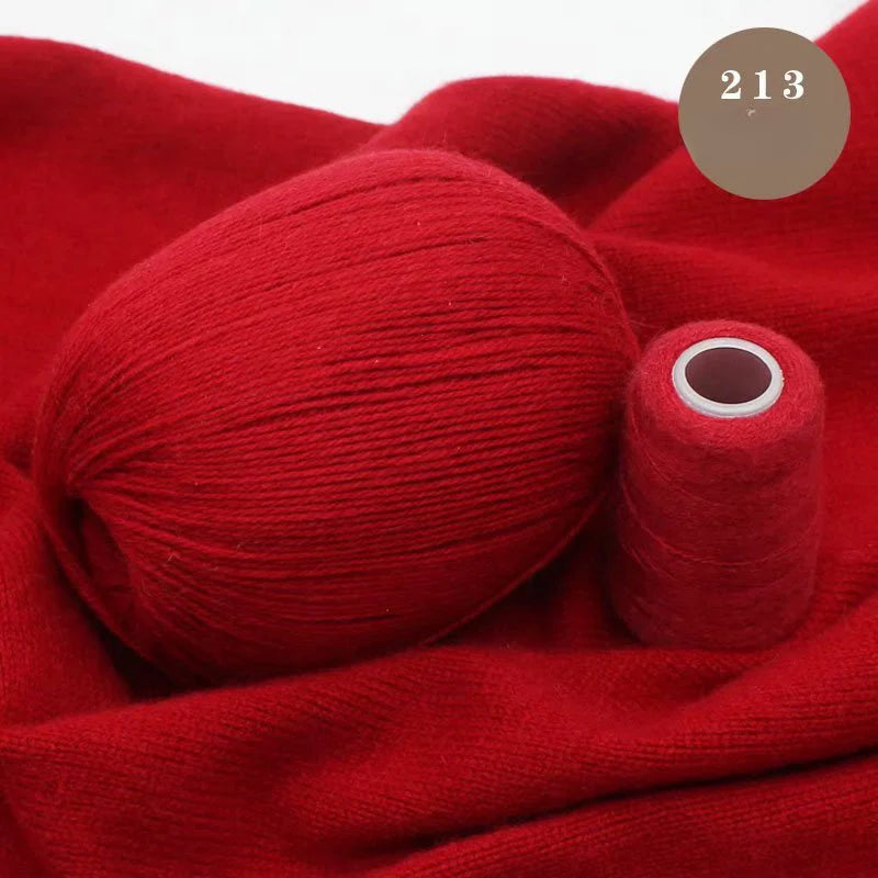 Fleece emperor 6 + 6 cashmere yarn woven hand knitted cashmere thread scarf thread hat significant other thread