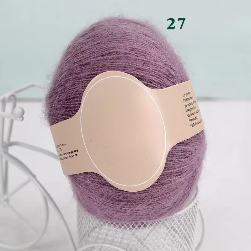 South African baby horse hair wool ball fine hand-woven DIY scarf shawl scarf sweater thread