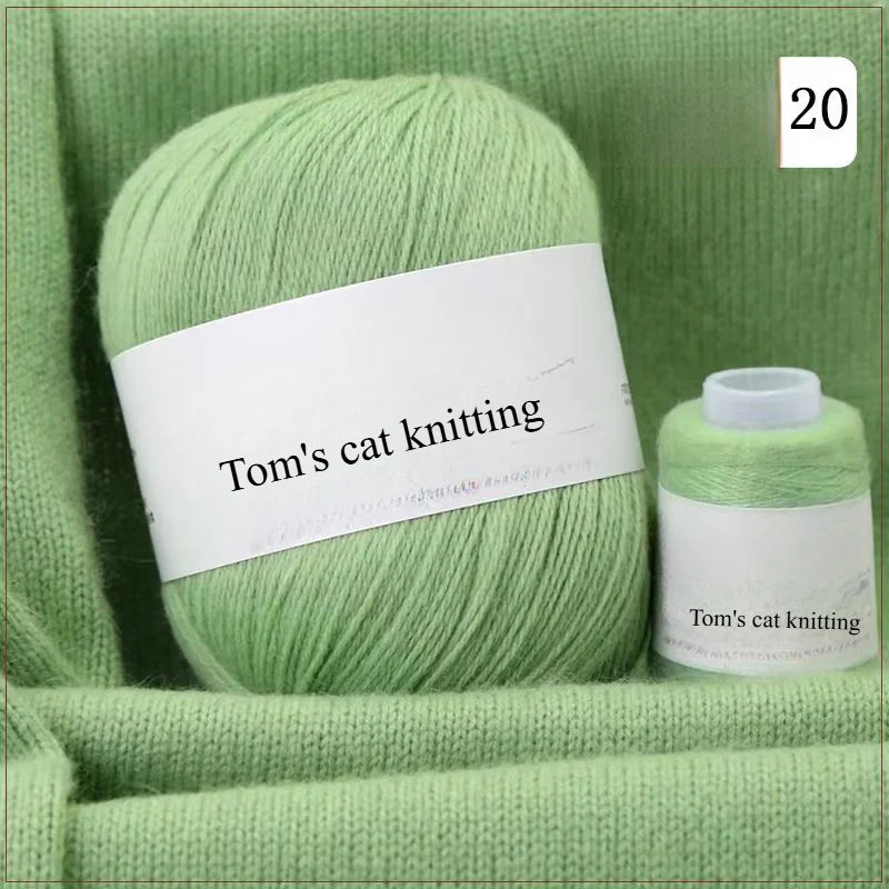 Cashmere thread hand-woven medium and thick wool ball DIY scarf hand-woven baby wool ball thread