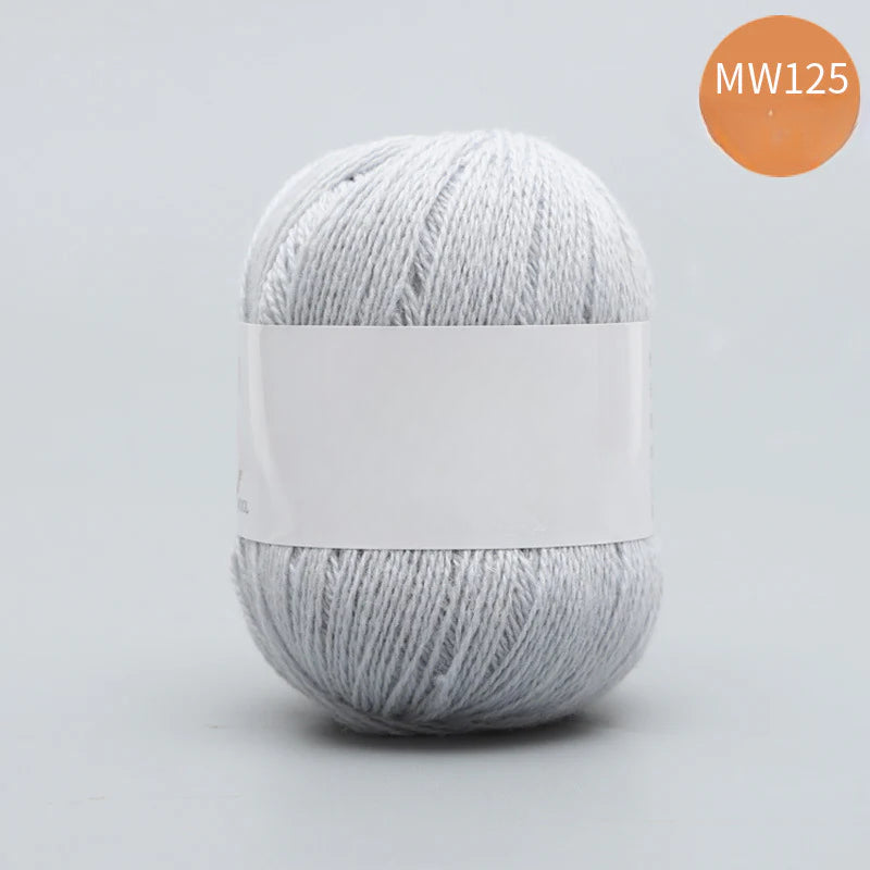 62 color 100% pure wool thread, Australian DIY14s/2 medium rough hand-knitted merino yarn
