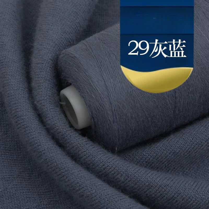 No standard woven cashmere thread 30% cashmere, beaded shiny silk hand-woven cashmere fine thread wool scarf DIY hand-woven