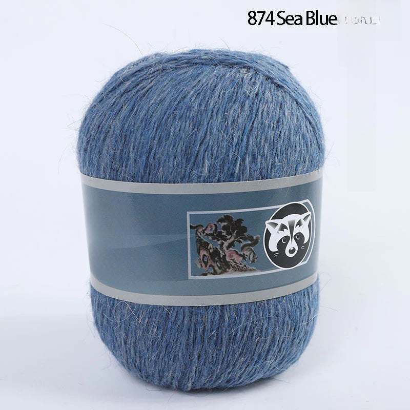 3 sets/bag, long-haired mink fleece yarn