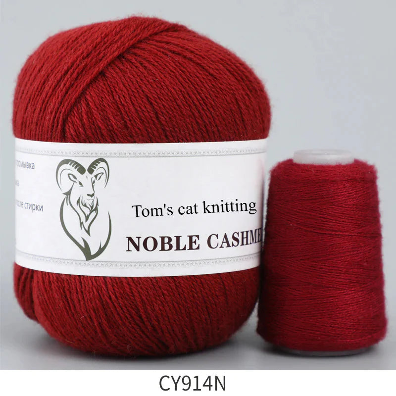 High-grade cashmere thread, medium and rough hand-knitted 16 three-strand wool, autumn and winter wool blended