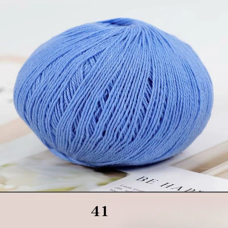 Cashmere thread, hand-woven medium and rough sweater, scarf, wool ball