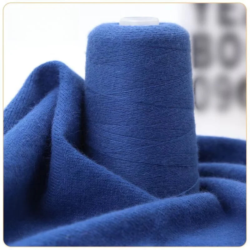 Two strands of cashmere thread, genuine cashmere thread 100 woven hand-woven scarf yarn, pure DIY wool