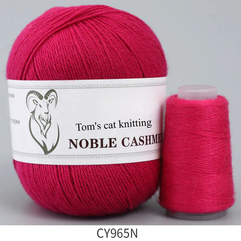 High-grade cashmere thread, medium and rough hand-knitted 16 three-strand wool, autumn and winter wool blended