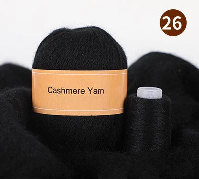 hand-woven thread 21s/3 medium and thick high-matching cashmere yarn, knitted wool ball