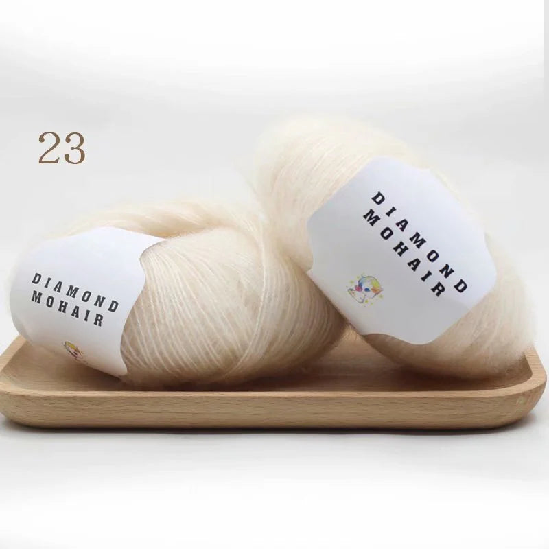 Angola 25g crochet thread pull wool yarn fancy thread hand knitted scarf jacket