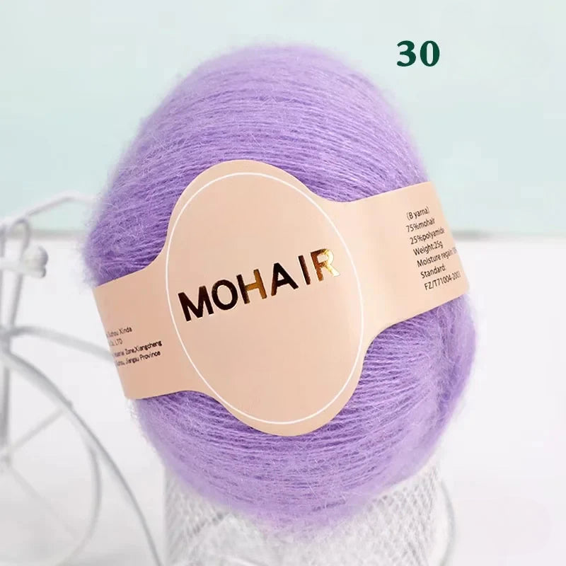 South Africa Super Young Angola Thin Thread 25g High Content Wool Thread Handmade DIY Baby Doll Thread
