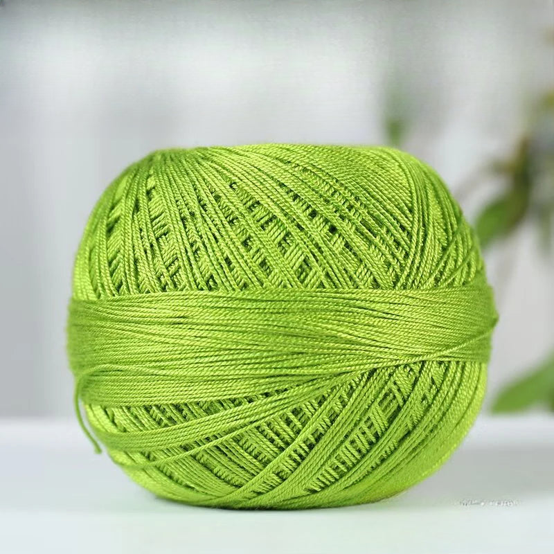 No. 7 lace cotton thread strong twist DIY hand crochet cotton thread knitted adult children's universal sweater
