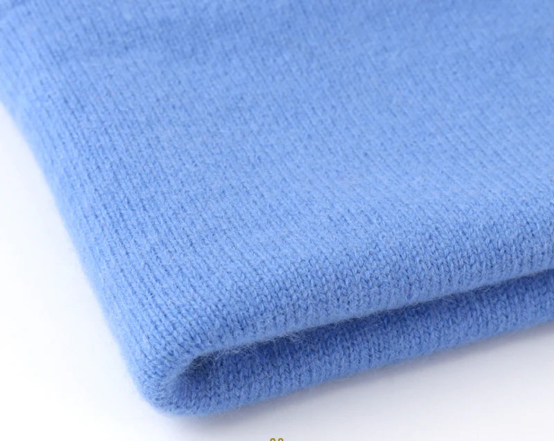 Mink wool, genuine cashmere wool, hand-woven medium and coarse wool, scarf thread, hand-woven DIY material package.