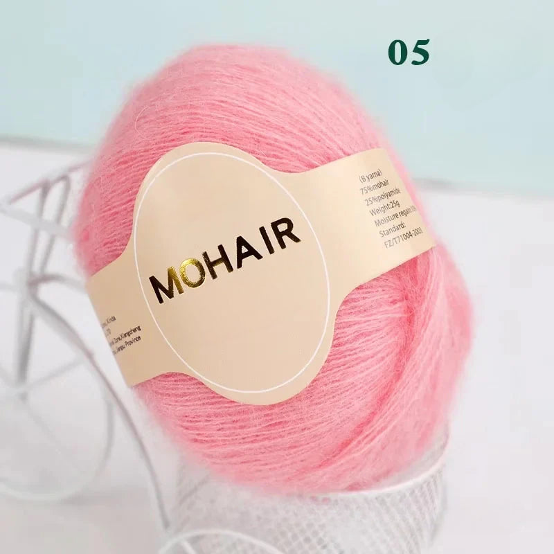 South Africa Super Young Angola Thin Thread 25g High Content Wool Thread Handmade DIY Baby Doll Thread