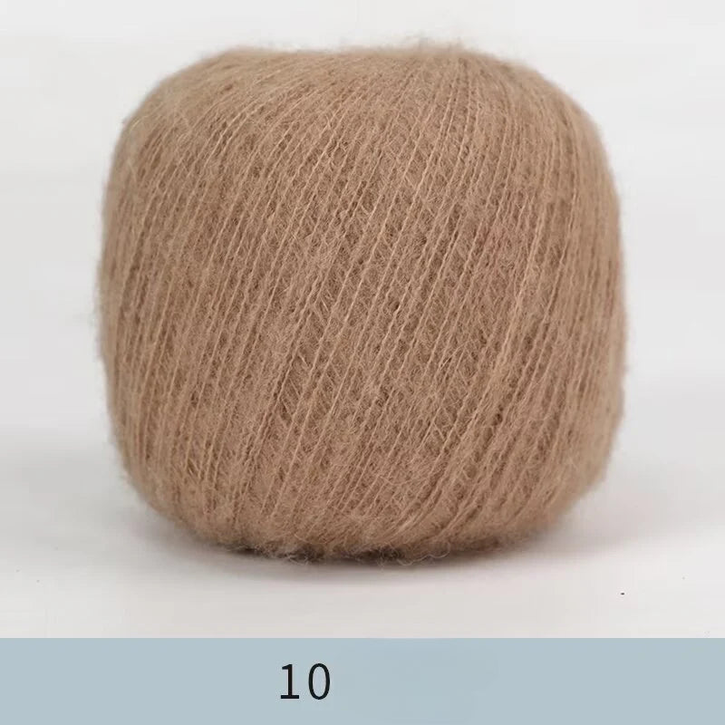 Whole wool lace wool thread fine wool cashmere hand-woven thread mohair soft fine wool thread
