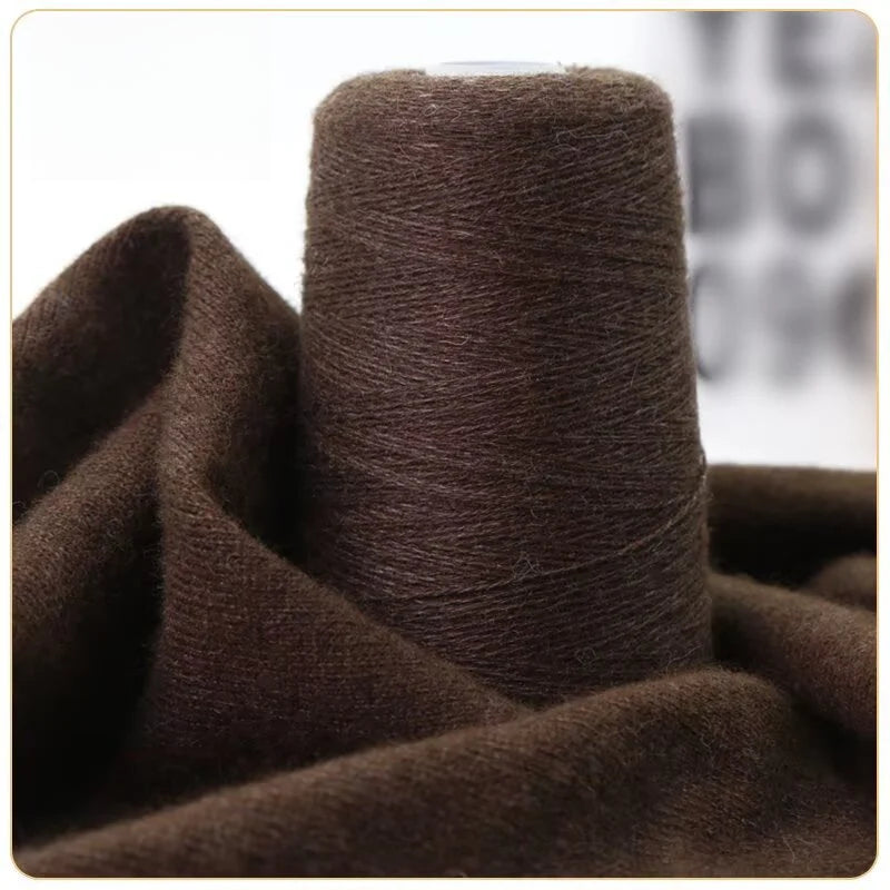 Two strands of cashmere thread, genuine cashmere thread 100 woven hand-woven scarf yarn, pure DIY wool