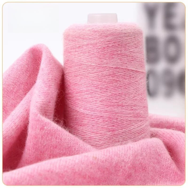 Two strands of cashmere thread, genuine cashmere thread 100 woven hand-woven scarf yarn, pure DIY wool
