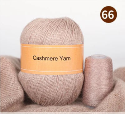 hand-woven thread 21s/3 medium and thick high-matching cashmere yarn, knitted wool ball