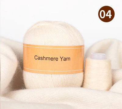 hand-woven thread 21s/3 medium and thick high-matching cashmere yarn, knitted wool ball