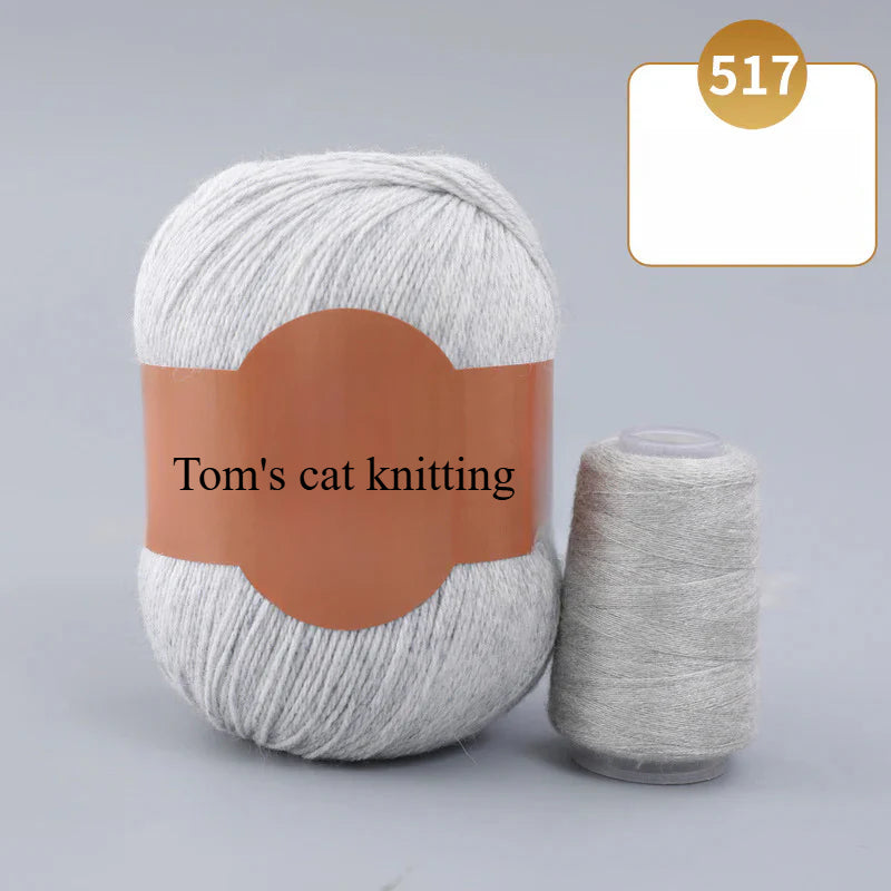 Soft gold, cashmere yarn,sales of medium and rough hand-woven yarn wool