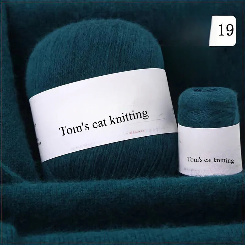 Cashmere thread hand-woven medium and thick wool ball DIY scarf hand-woven baby wool ball thread