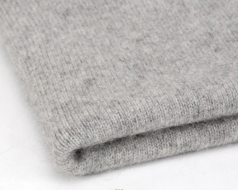 Mink wool, genuine cashmere wool, hand-woven medium and coarse wool, scarf thread, hand-woven DIY material package.