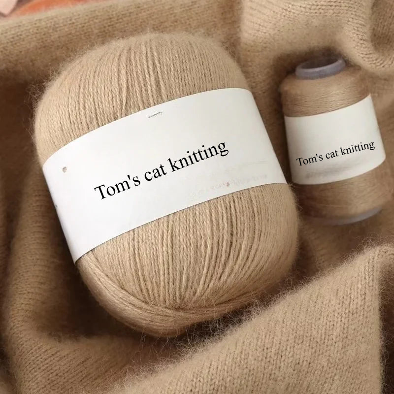 Cashmere thread hand-woven medium and thick wool ball DIY scarf hand-woven baby wool ball thread