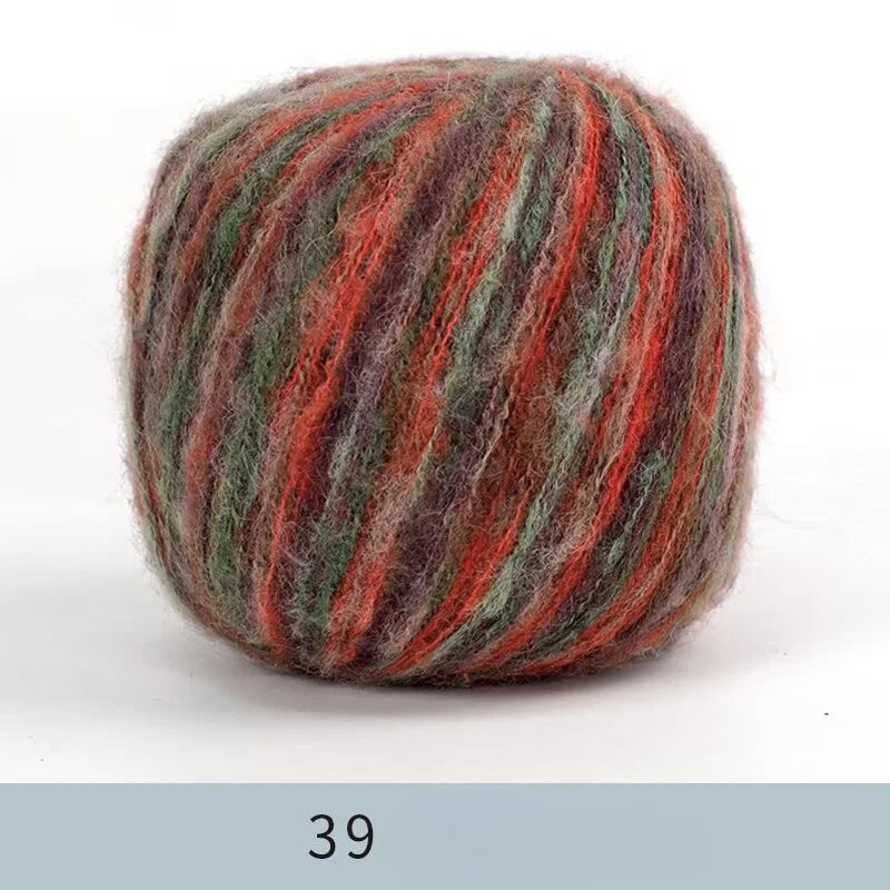 Whole wool lace wool thread fine wool cashmere hand-woven thread mohair soft fine wool thread