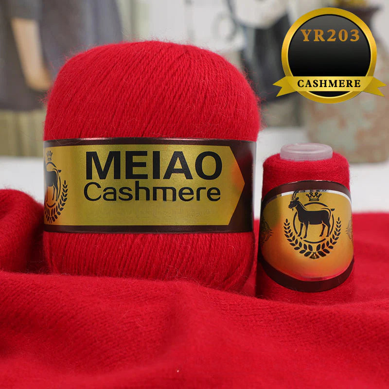 genuine high-end American and Australian platinum pure cashmere 6 + 6 boutique medium and rough hand-woven elastic sweater