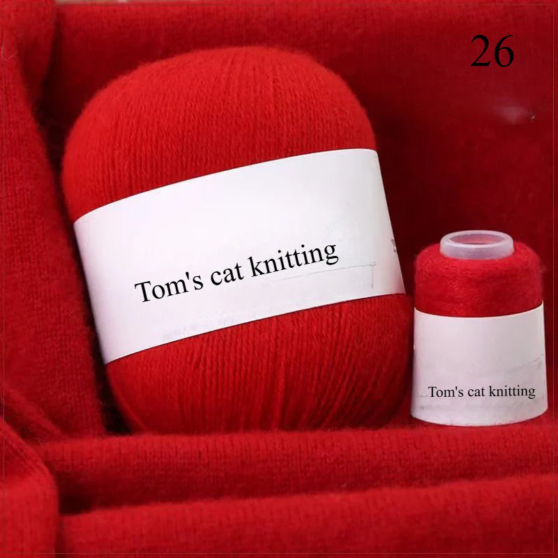 Cashmere thread hand-woven medium and thick wool ball DIY scarf hand-woven baby wool ball thread