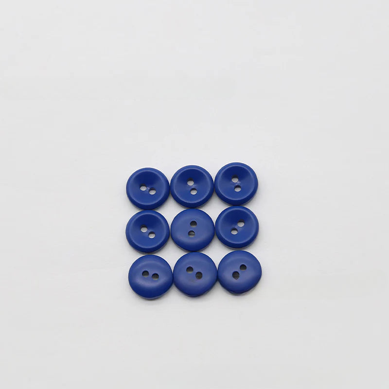 New versatile round two-eye color resin button luxury shirt mini button kindergarten sticky painting free punching