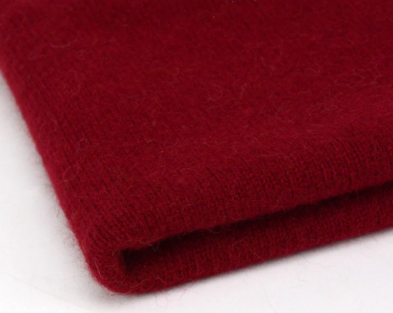 Mink wool, genuine cashmere wool, hand-woven medium and coarse wool, scarf thread, hand-woven DIY material package.