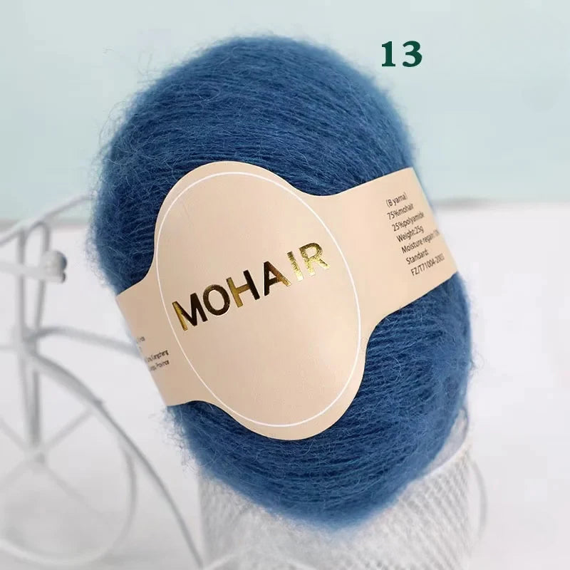 South Africa Super Young Angola Thin Thread 25g High Content Wool Thread Handmade DIY Baby Doll Thread