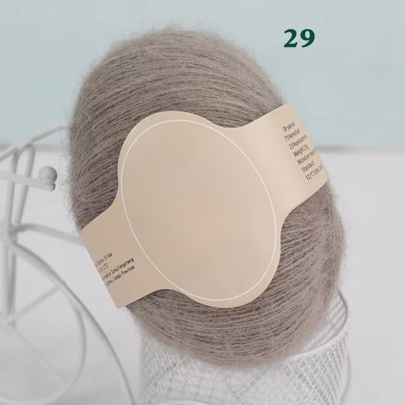 South African baby horse hair wool ball fine hand-woven DIY scarf shawl scarf sweater thread