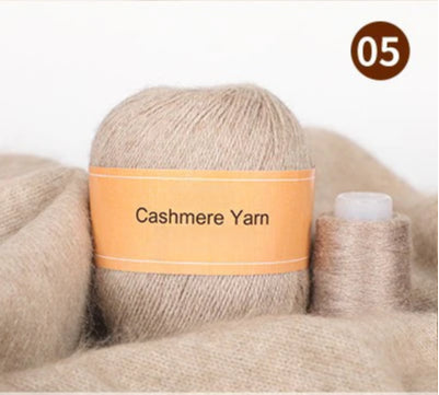 hand-woven thread 21s/3 medium and thick high-matching cashmere yarn, knitted wool ball