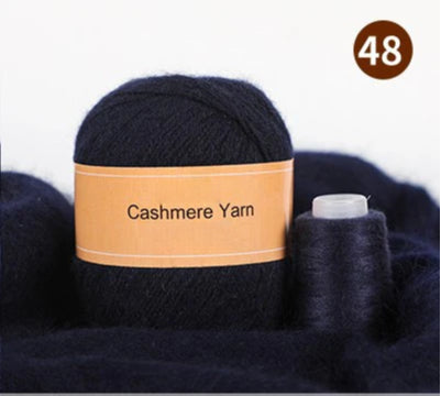 hand-woven thread 21s/3 medium and thick high-matching cashmere yarn, knitted wool ball