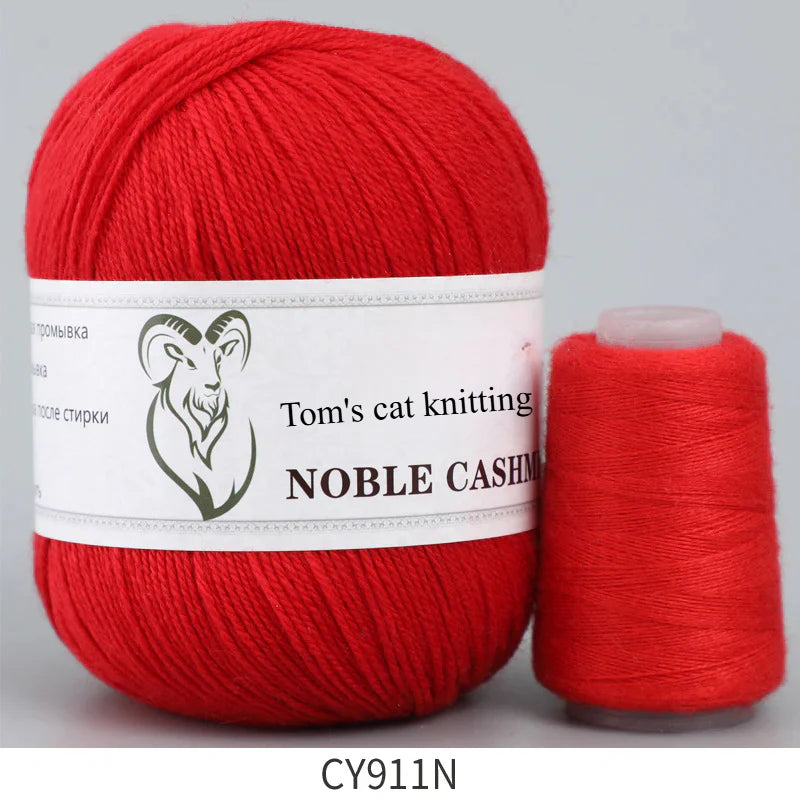 High-grade cashmere thread, medium and rough hand-knitted 16 three-strand wool, autumn and winter wool blended