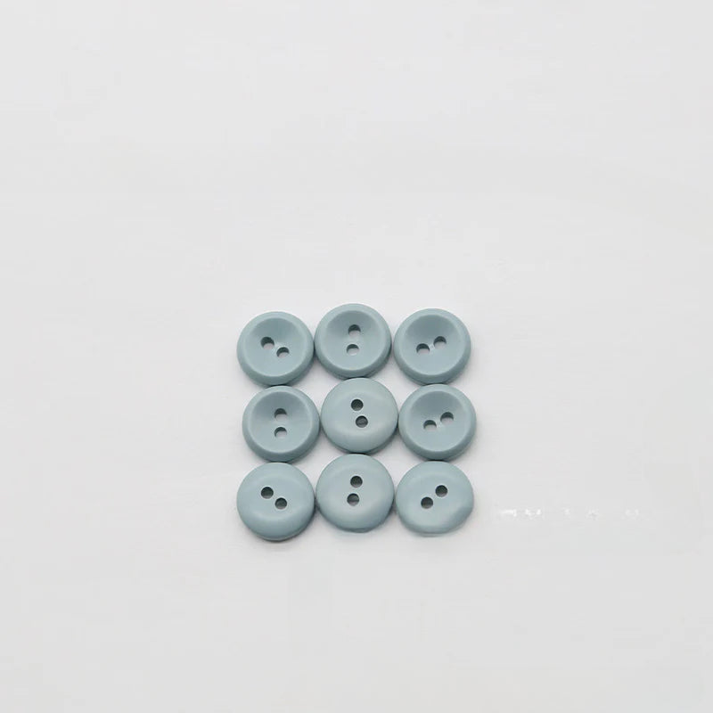 New versatile round two-eye color resin button luxury shirt mini button kindergarten sticky painting free punching