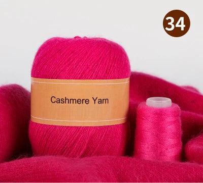 hand-woven thread 21s/3 medium and thick high-matching cashmere yarn, knitted wool ball