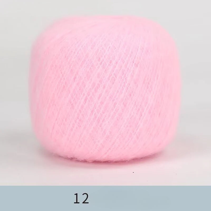 Whole wool lace wool thread fine wool cashmere hand-woven thread mohair soft fine wool thread