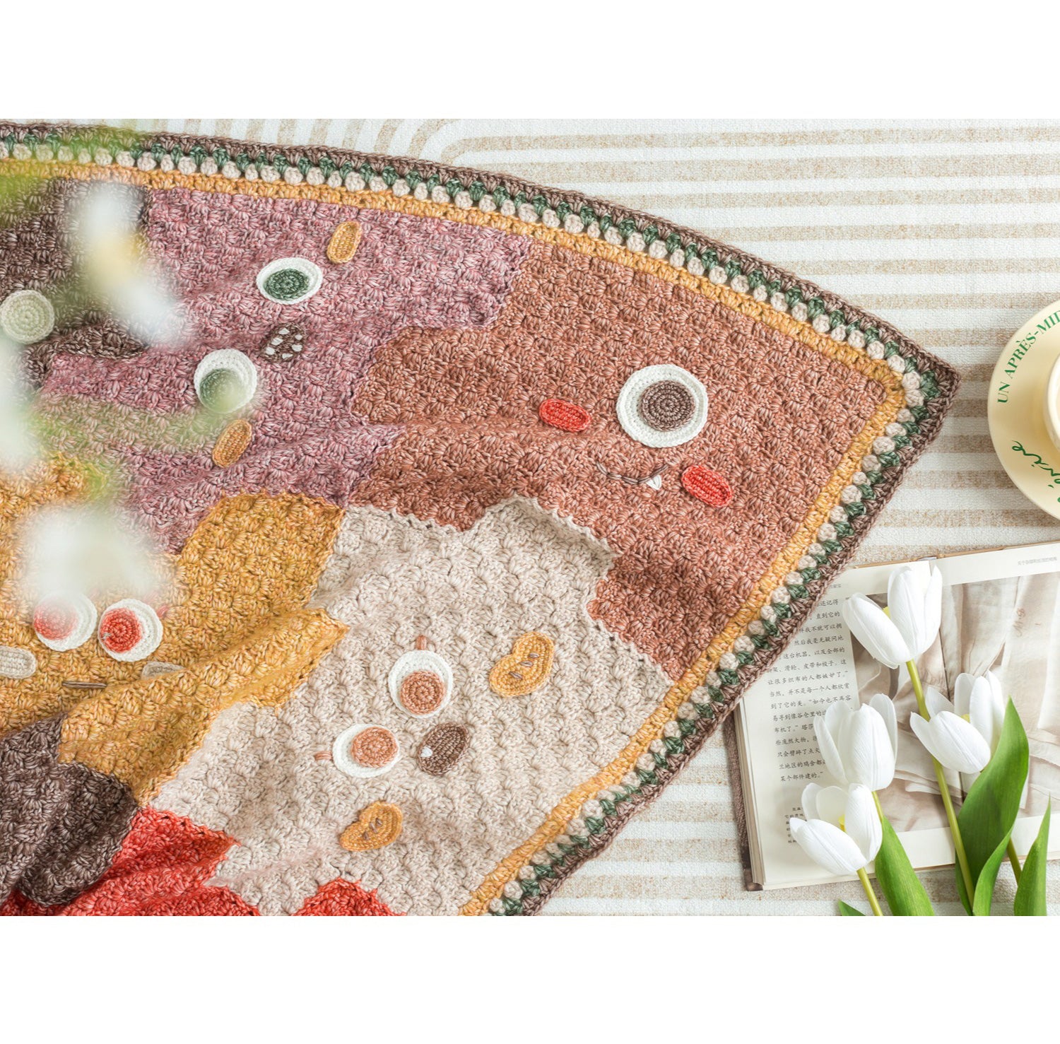 handmade   Blanket      Cotton thread   Special gift  baby blanket  knit blanket knit blanket pattern