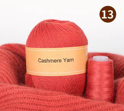 hand-woven thread 21s/3 medium and thick high-matching cashmere yarn, knitted wool ball
