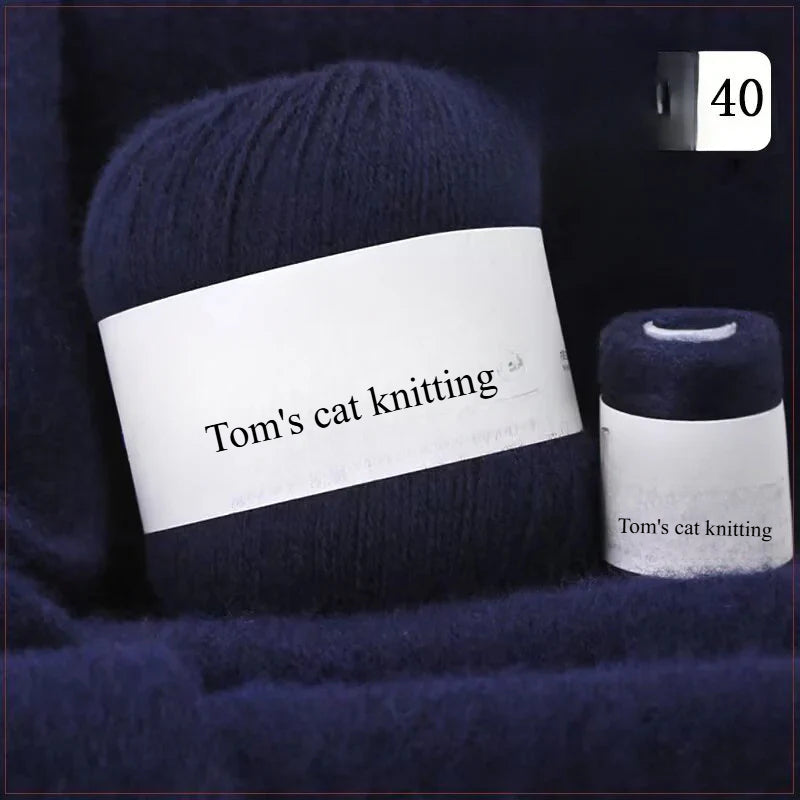 Cashmere thread hand-woven medium and thick wool ball DIY scarf hand-woven baby wool ball thread