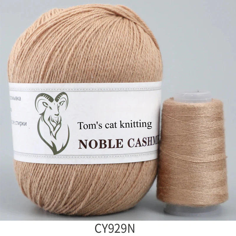 High-grade cashmere thread, medium and rough hand-knitted 16 three-strand wool, autumn and winter wool blended