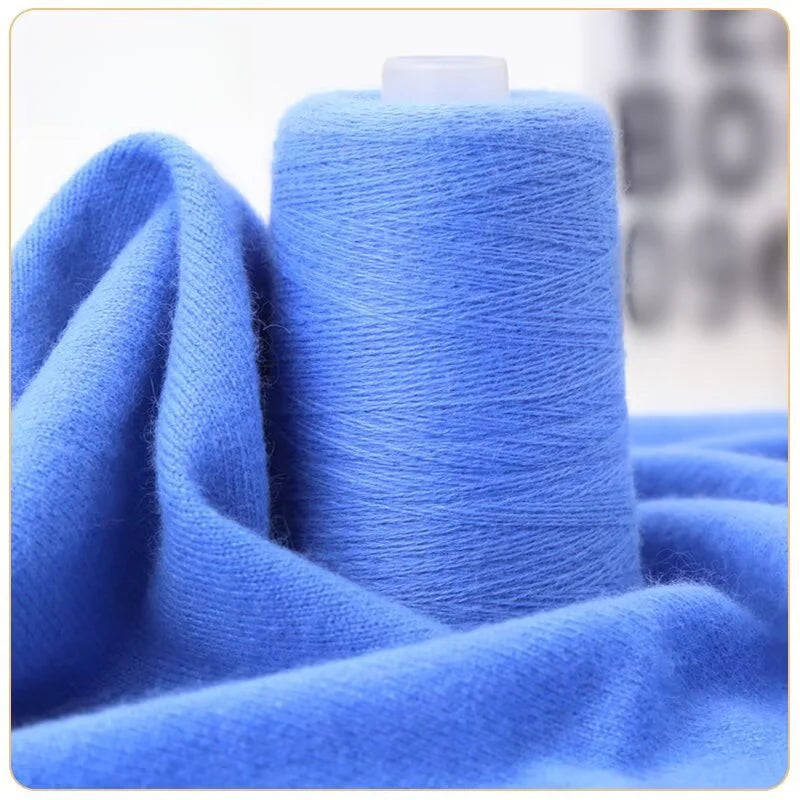 Two strands of cashmere thread, genuine cashmere thread 100 woven hand-woven scarf yarn, pure DIY wool