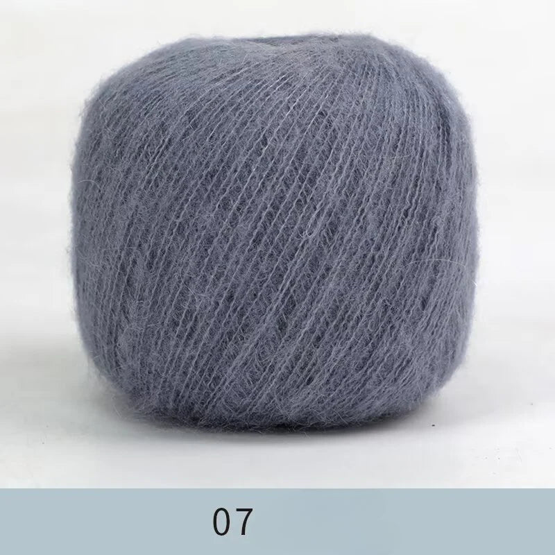 Whole wool lace wool thread fine wool cashmere hand-woven thread mohair soft fine wool thread