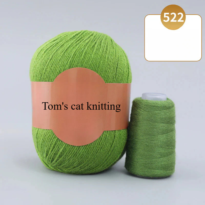 Soft gold, cashmere yarn,sales of medium and rough hand-woven yarn wool